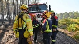 @fire - Internationaler Katastrophenschutz Waldbrandeinsatz in Frankreich 2022
